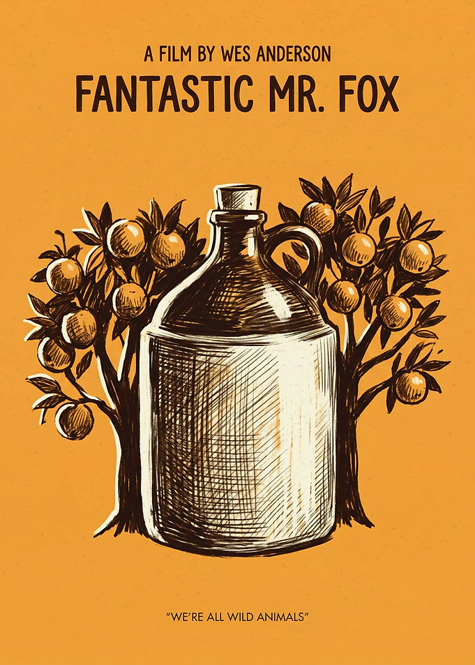 Fantastic Mr. Fox Cider Poster