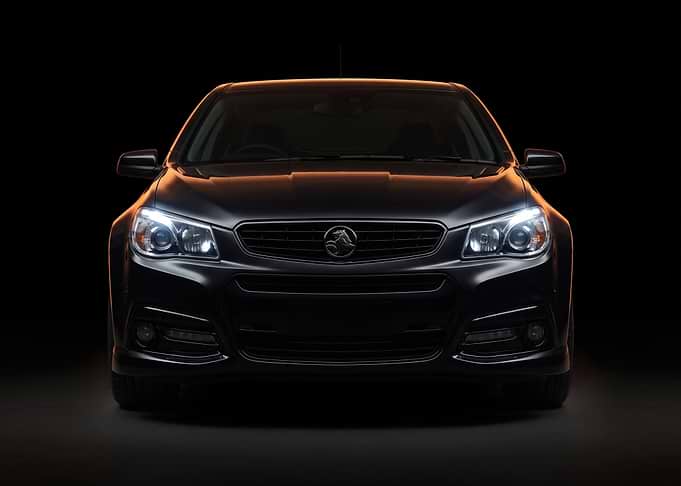 Black Holden Commodore