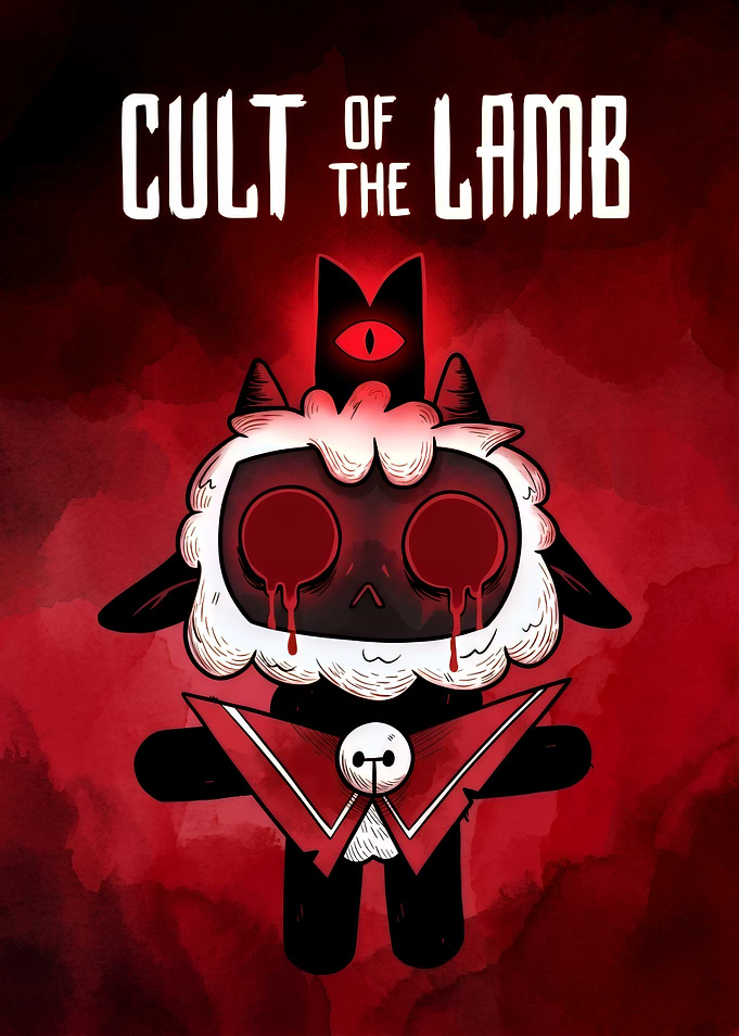 Cult of the Lamb Game Poster