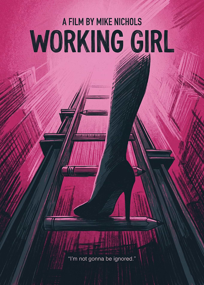 Working Girl Movie Poster Art
