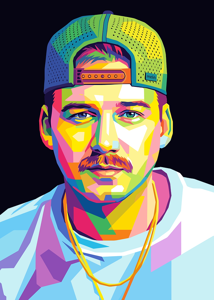 Morgan Wallen - Wpap Art