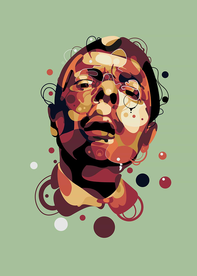 Mr. Bean pop art
