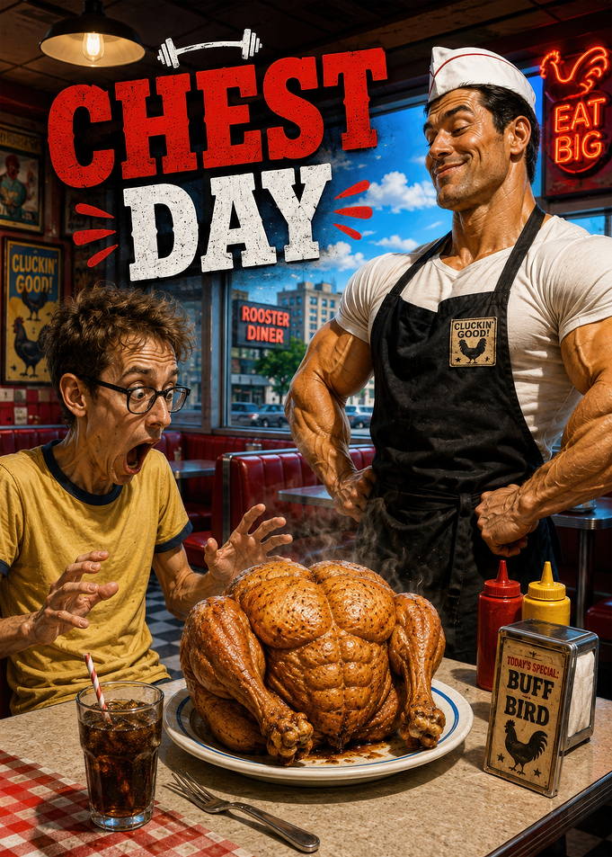 Chest Day Buff Bird Diner