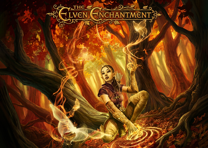 The Elven Enchantment Fantasy Illustration