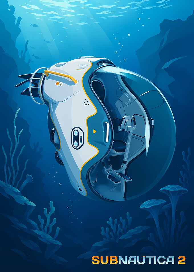 Subnautica 2 Underwater Exploration Poster