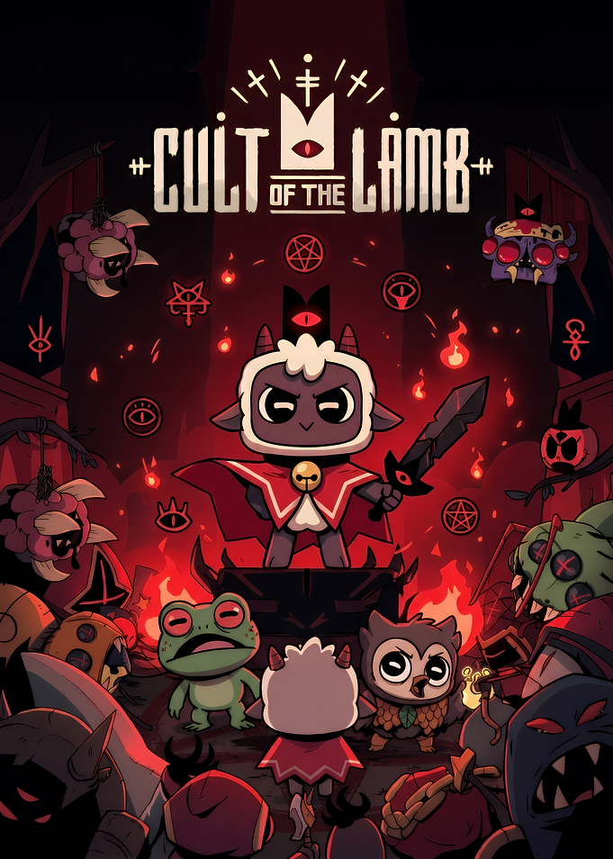 Cult of the Lamb Game Poster