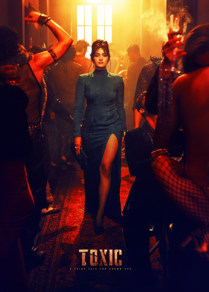 Toxic Movie Poster Featuring Elegant Woman