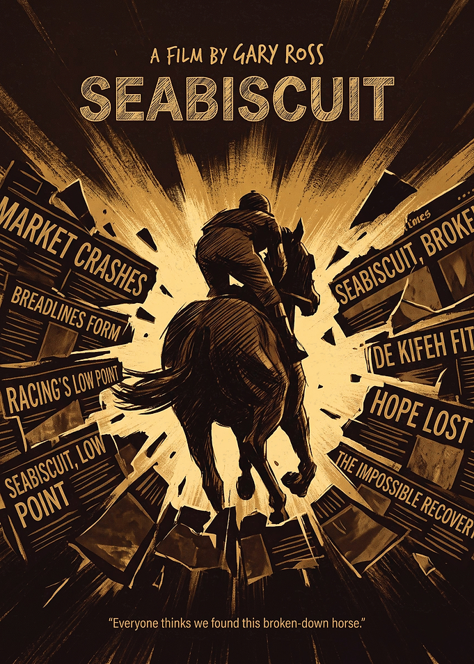 Seabiscuit Movie Poster Art