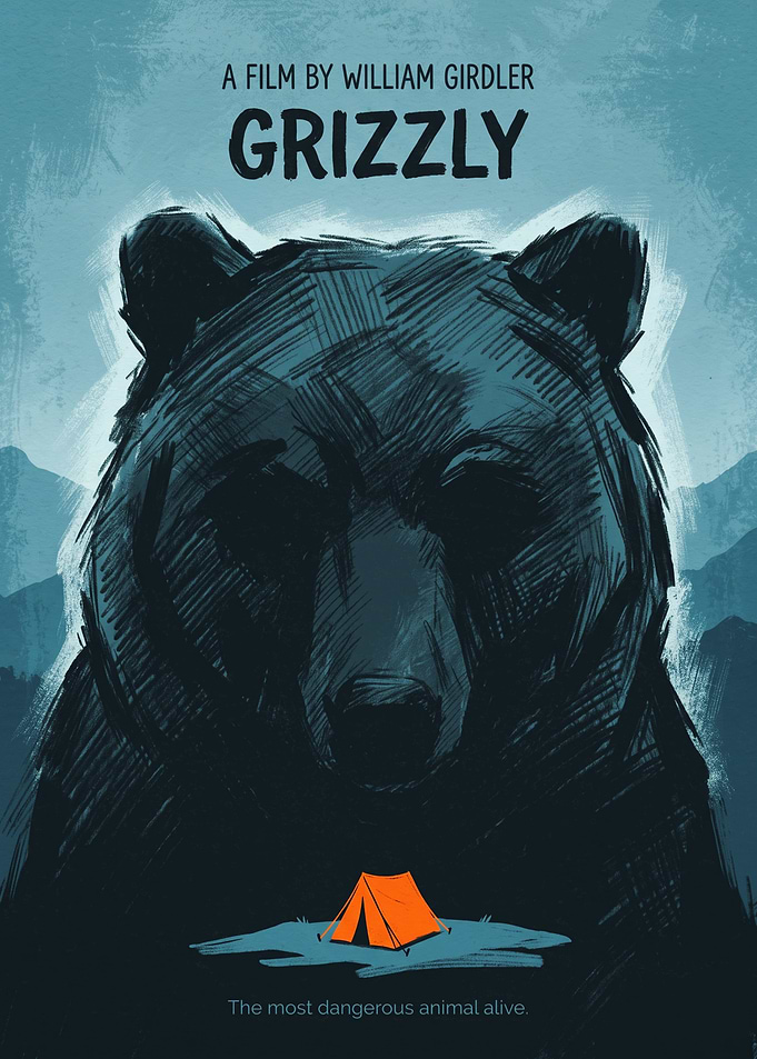 Grizzly Movie Poster Art