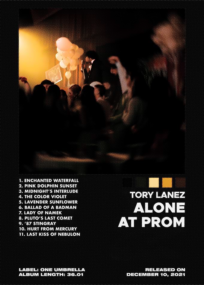 Tory Lanez Alone at Prom Poster
