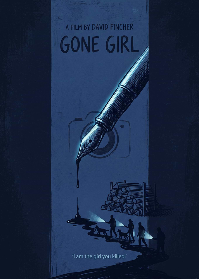 Gone Girl Movie Poster Art