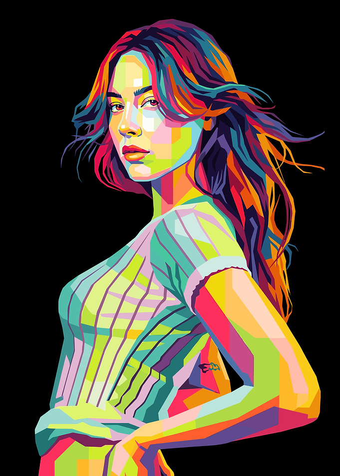 Gracie Abrams Pop Art WPAP