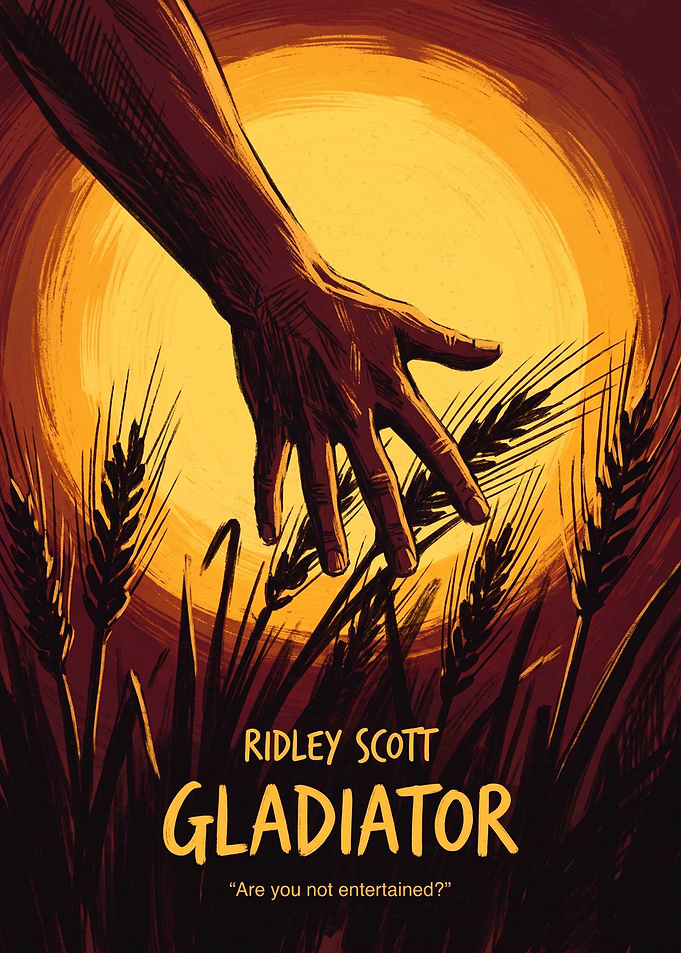 Gladiator Movie Poster Art