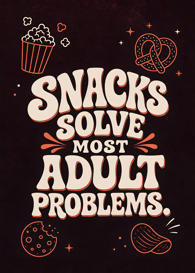 Snacks Solve Most Adult Problems