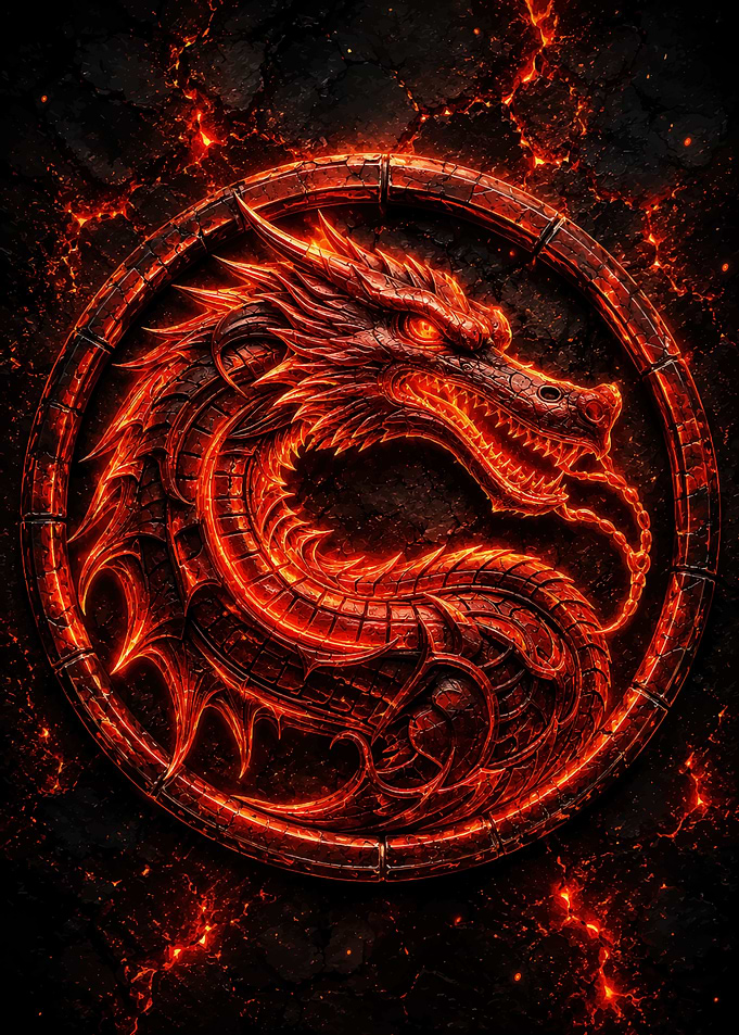 Dragon Logo Emblem