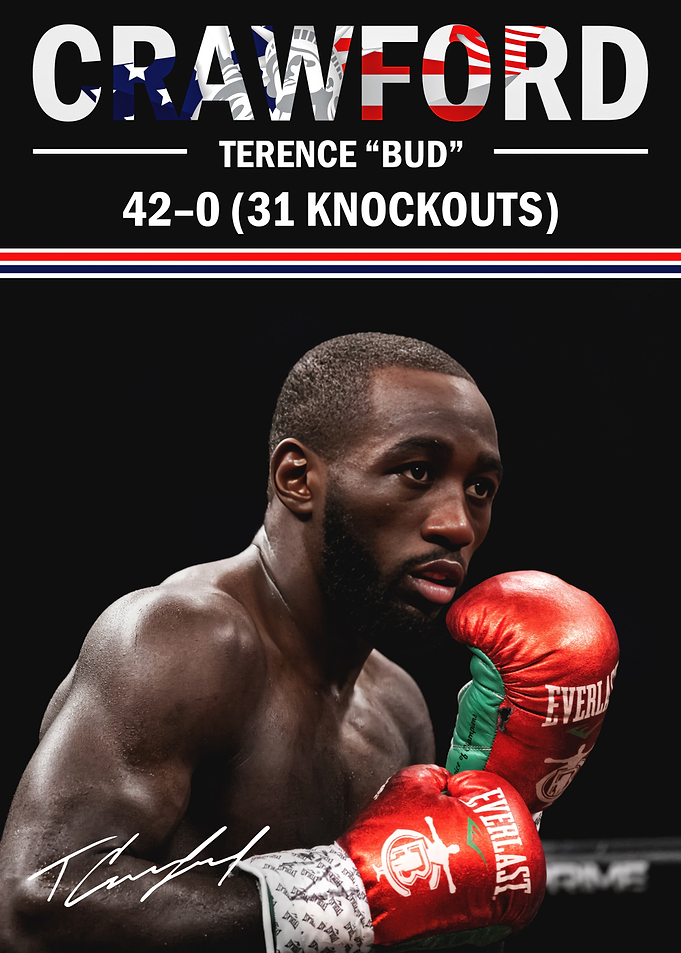 Terence Crawford Boxing Poster