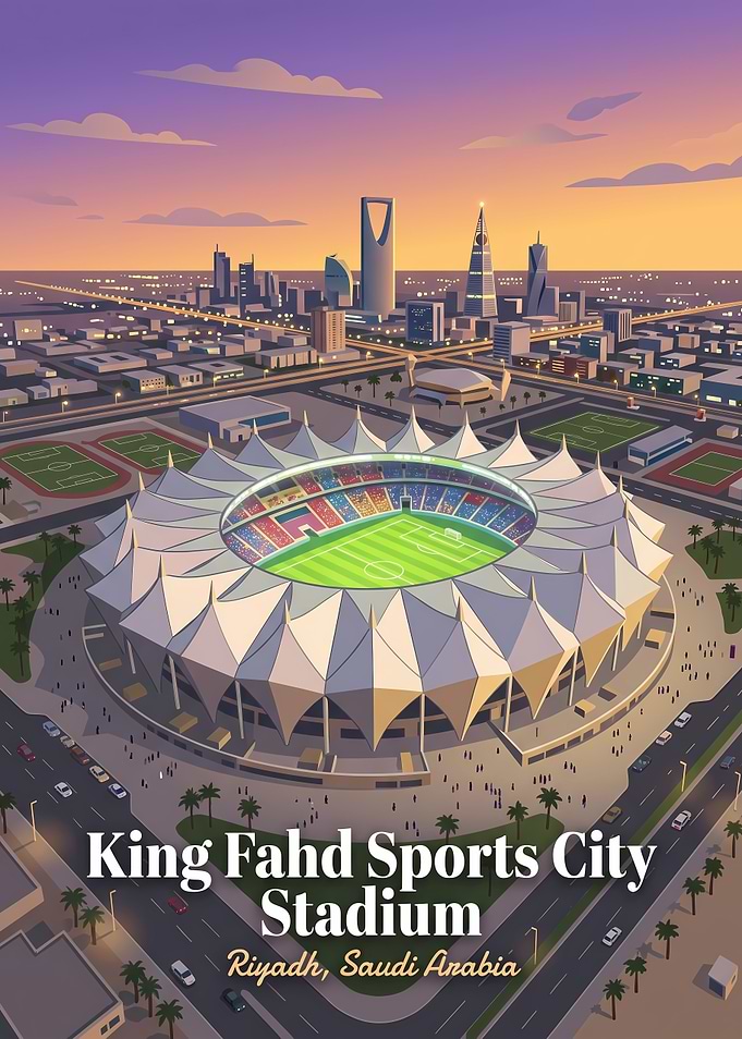 King Fahd Sports City Stadium Riyadh