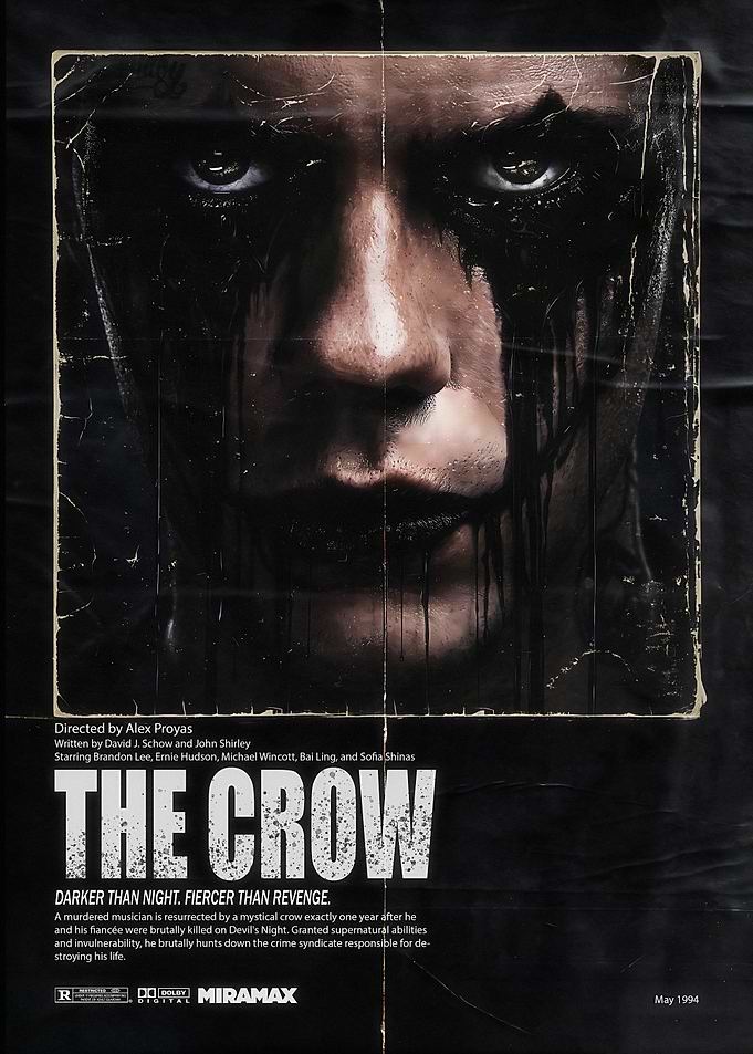 The Crow 1994 Movie Poster