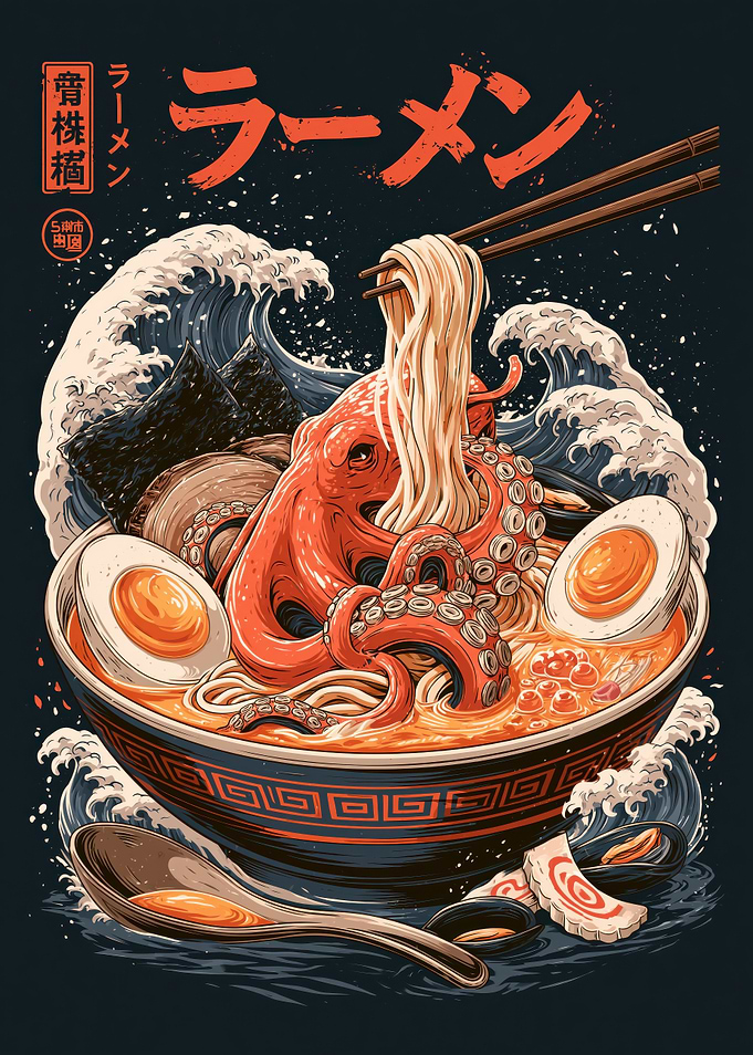 Octopus Ramen Rush