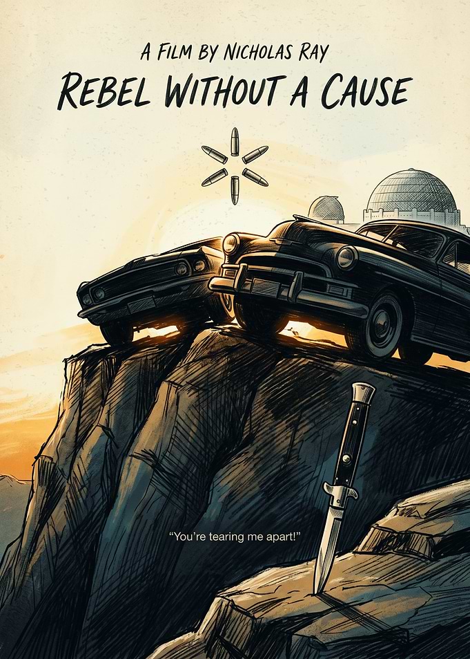 Rebel Without a Cause Movie Poster