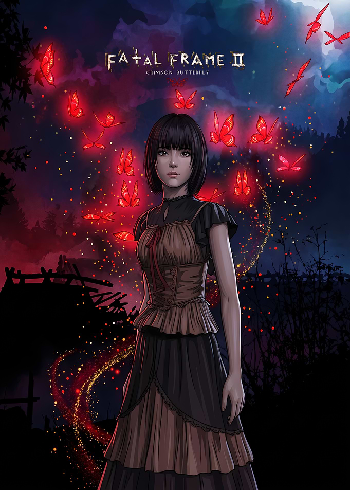 Fatal Frame II Crimson Butterfly Fan Art