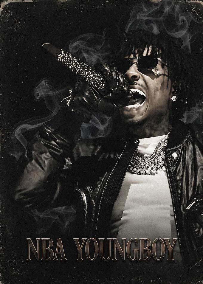 NBA YoungBoy Performance Poster