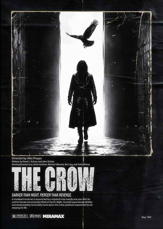 The Crow 1994 Movie Poster
