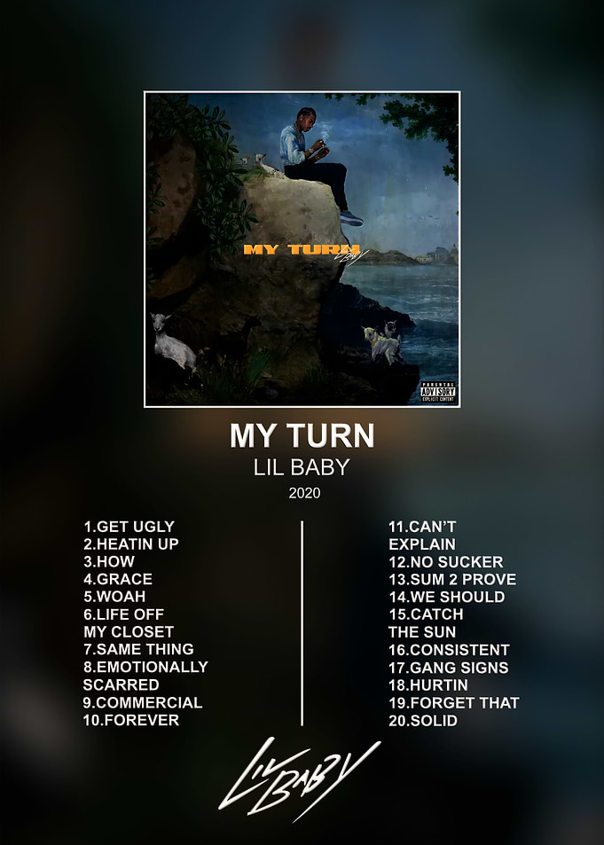 Lil Baby My Turn Album Poster