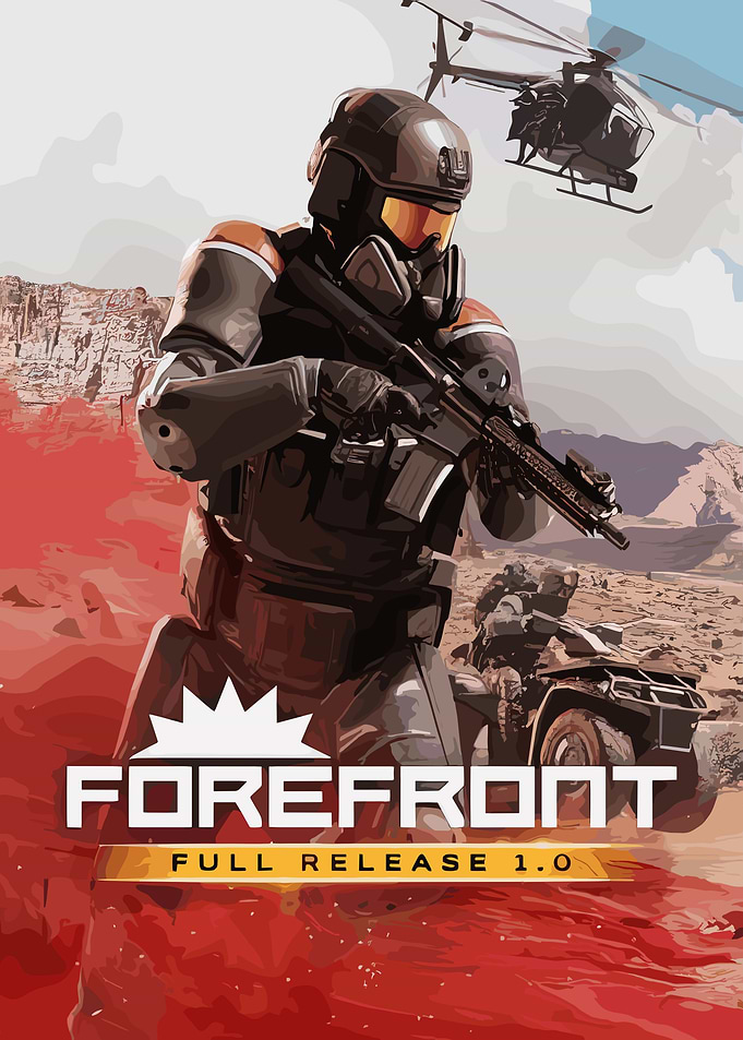 Forefront Full Release 1.0 Gaming Poster