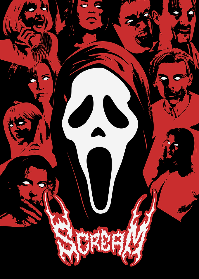 Scream Movie Poster Art