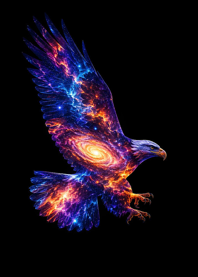 Cosmic Majestic Eagle