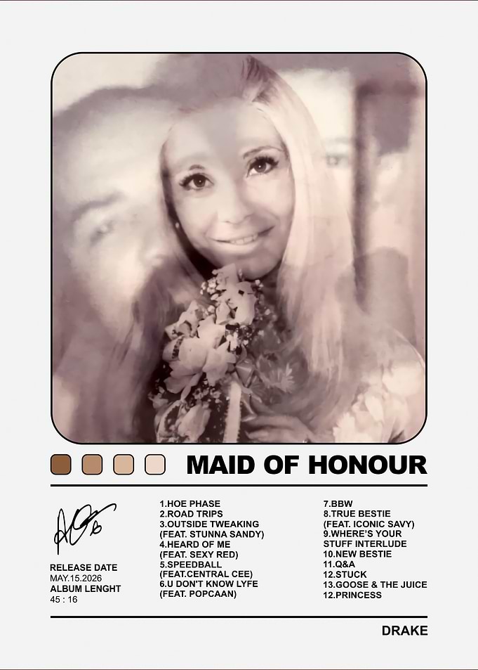 Drake Maid of Honour Album Poster