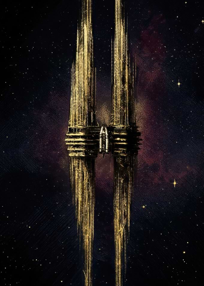 High Charity Space Station Art