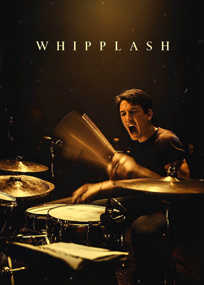 Whiplash Movie Poster Drummer