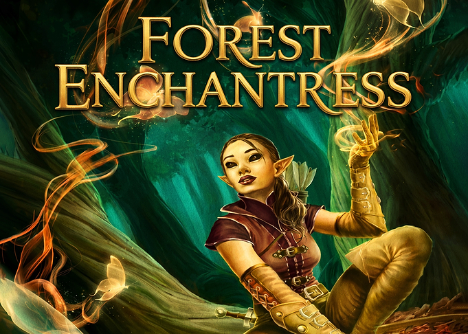 Forest Enchantress Fantasy Art