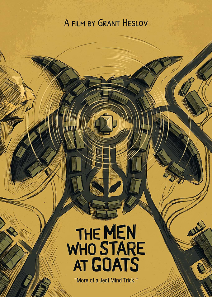 The Men Who Stare at Goats Poster