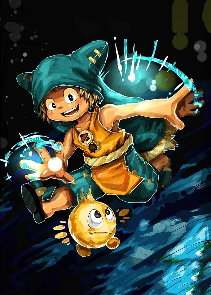 Yugo and Az from Wakfu