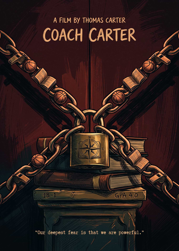 Coach Carter Movie Poster Art