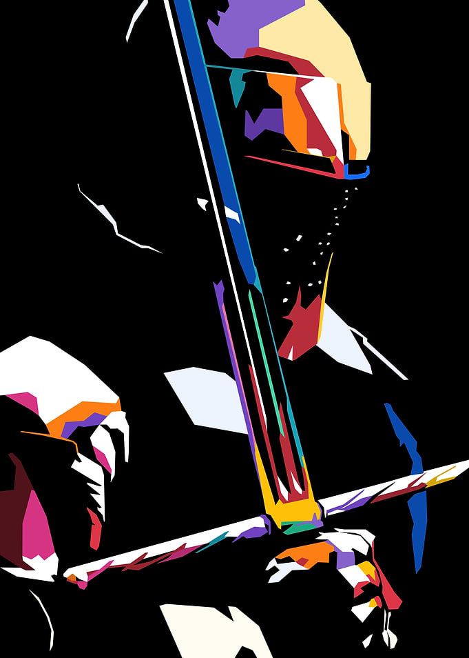Knight Pop Art