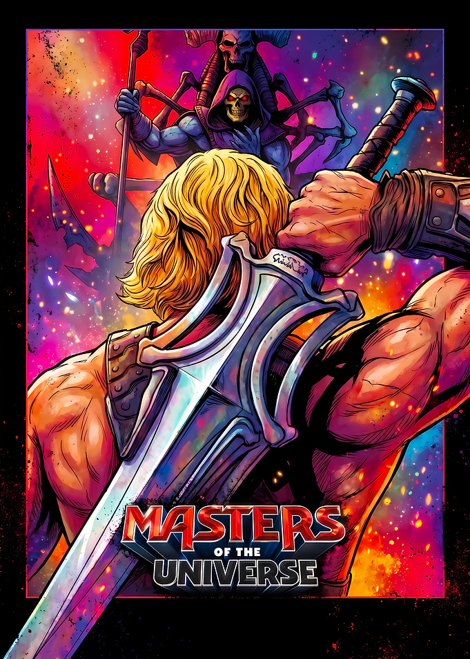 He-Man vs Skeletor Masters of the Universe