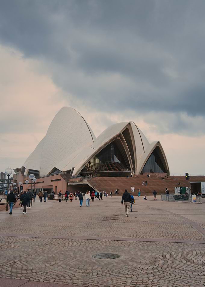 Sydney Opera House on Cloudy Day