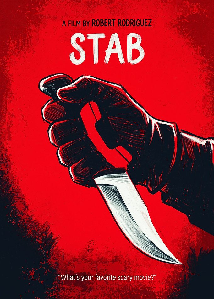 Stab Horror Movie Poster Art