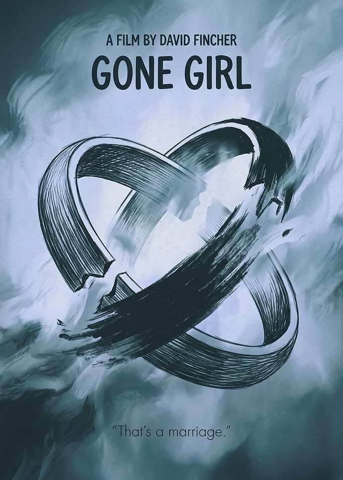Gone Girl Movie Poster Art