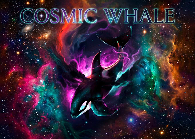 Cosmic Whale Space Art