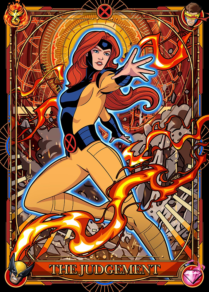 Phoenix - The Judgement Tarot Card