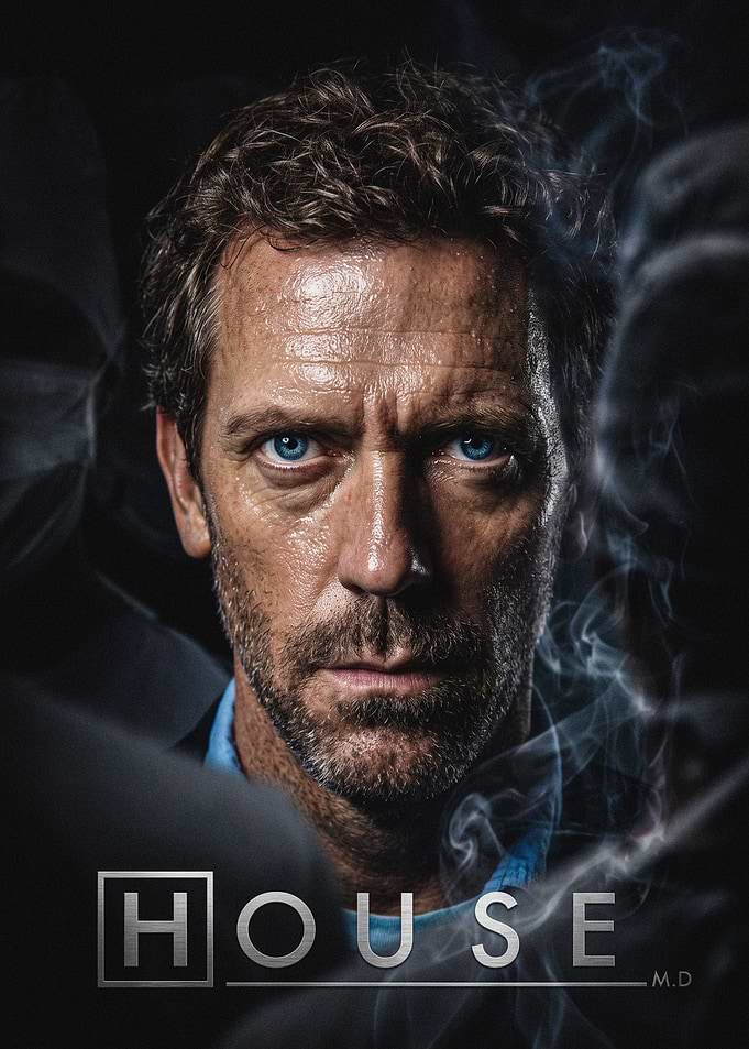 House M.D. Gregory House Portrait