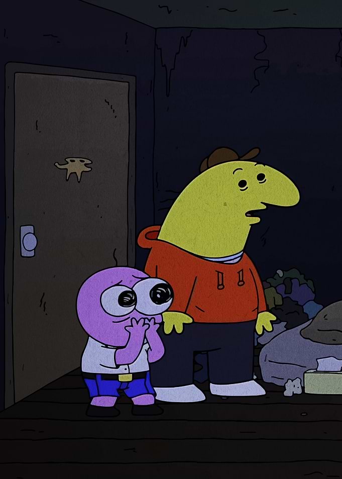 Pim and Charlie from Smiling Friends