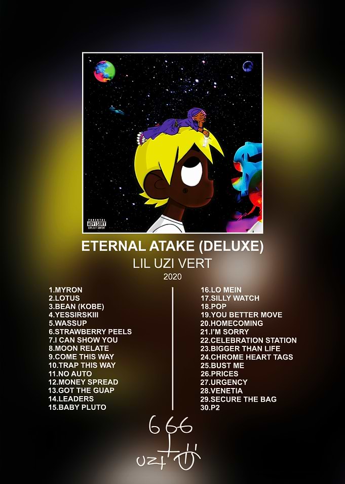 Lil Uzi Vert Eternal Atake Poster