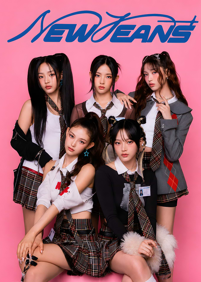 NewJeans K-pop Group Promotional Photo