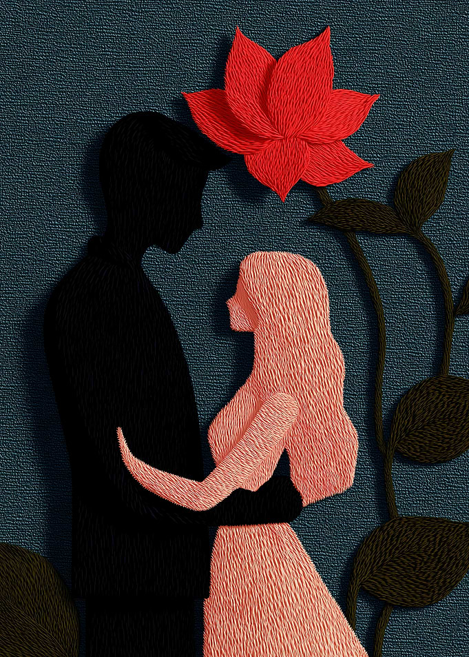 The Couple and the Lotus